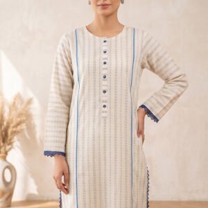 Blue white strips Kurta